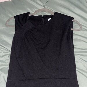 Black Calvin Klein work dress